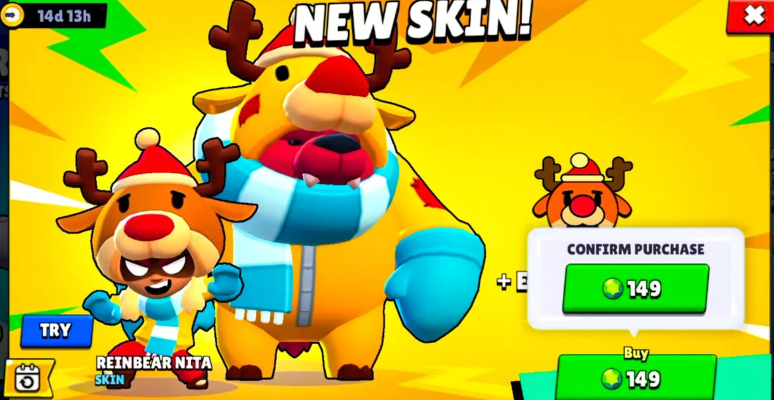 Reinbear Nita brawl stars